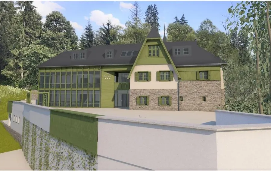 Vila Borsec, imagine de proiect