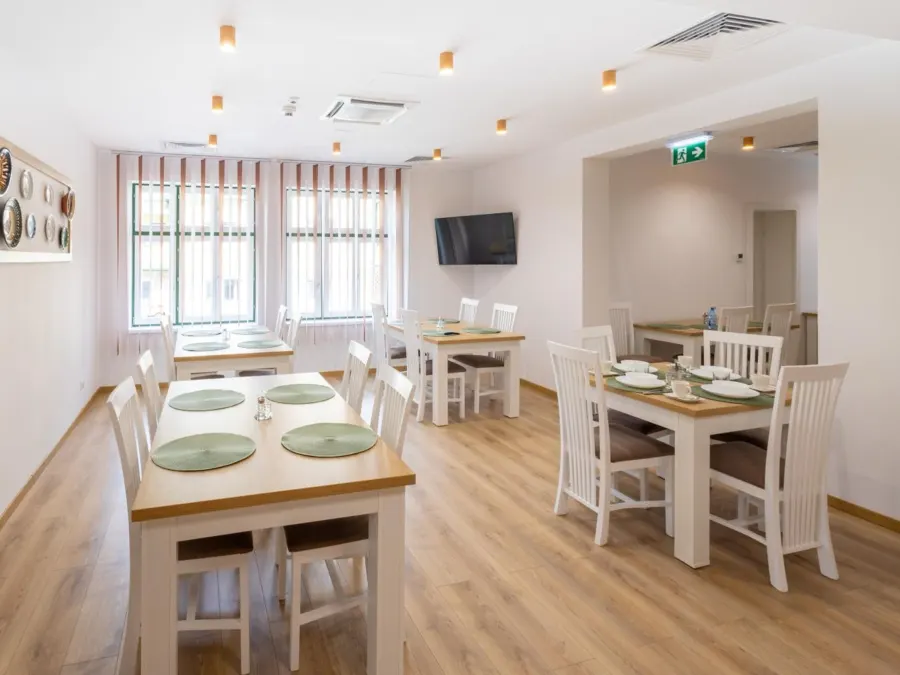 Sala de mese a Vilei Borka