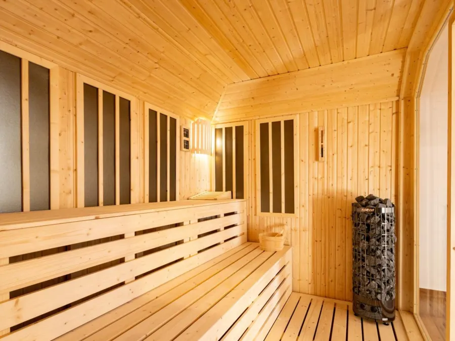 Sauna, cu soba